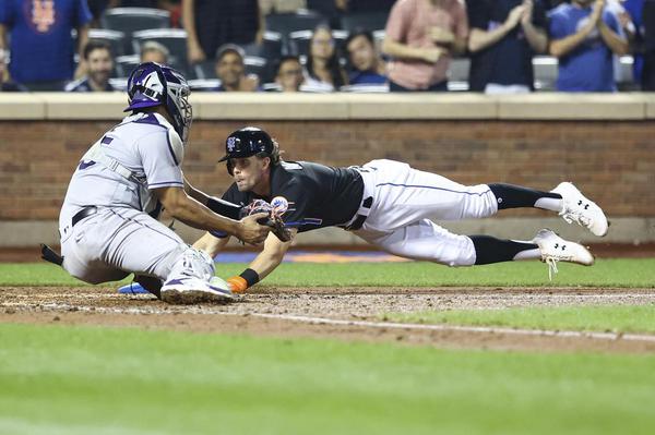 Mets top Rockies 7-6 on Alonso's walk-off single in 9th