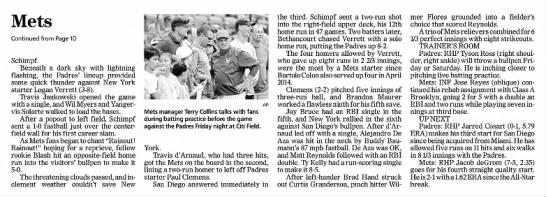 Mets Fall as Schimpf Has Huge Game (2 of 2)